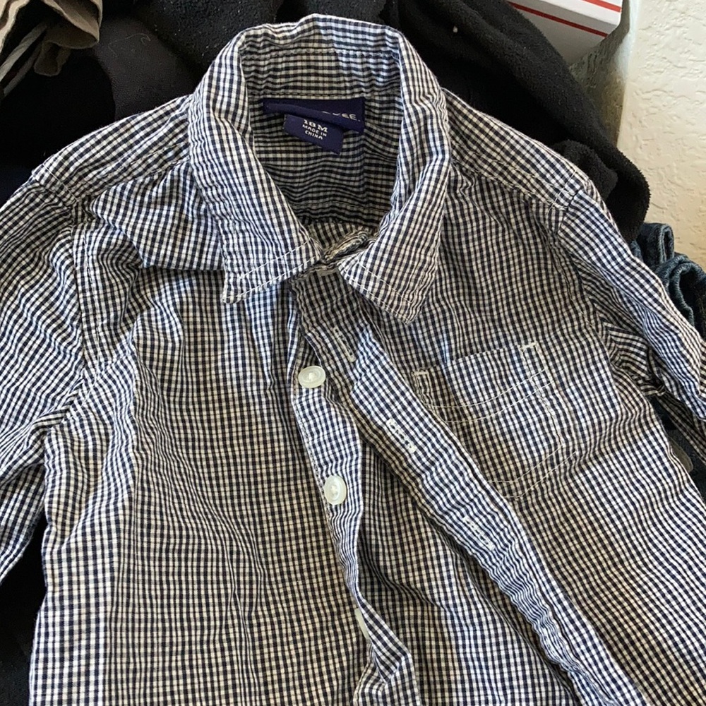 FINAL MARKDOWN Cherokee button down shirt 18 month’s